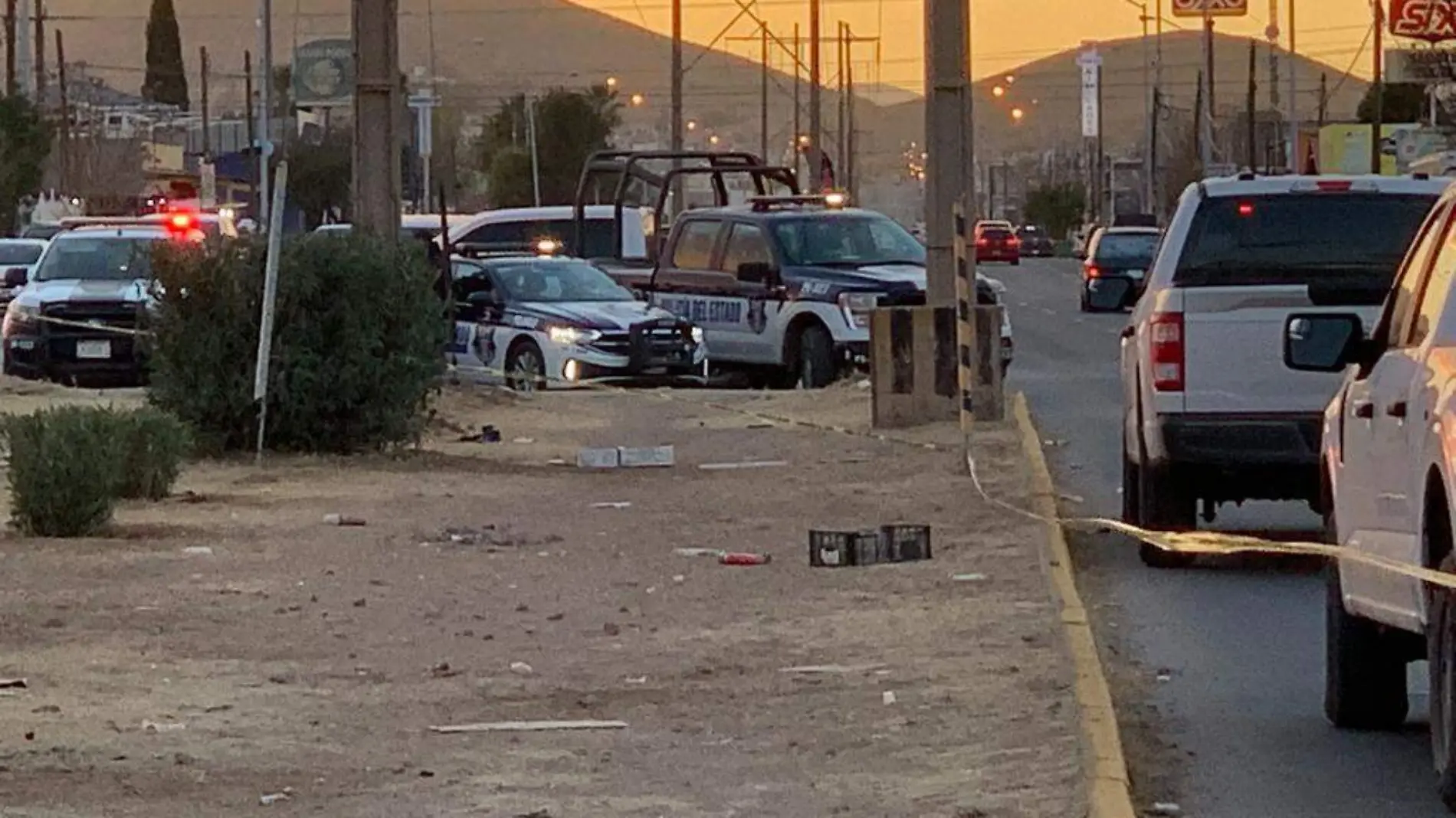 policía asalto